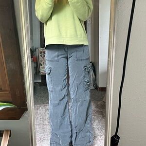 American Eagle Outfitters Gray Stretch Pants